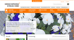 Desktop Screenshot of esboforsamlingar.fi